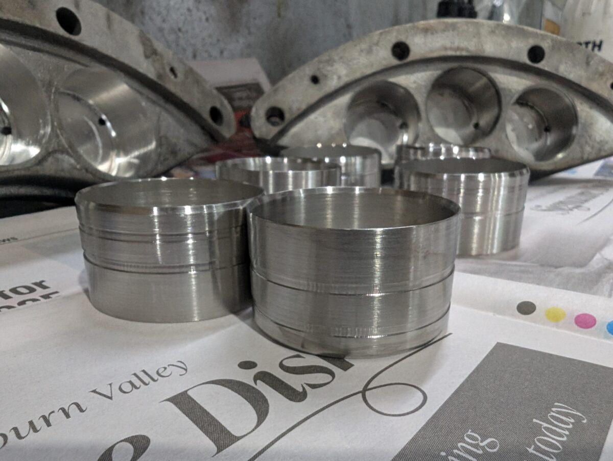 Photo of stainless sleeves